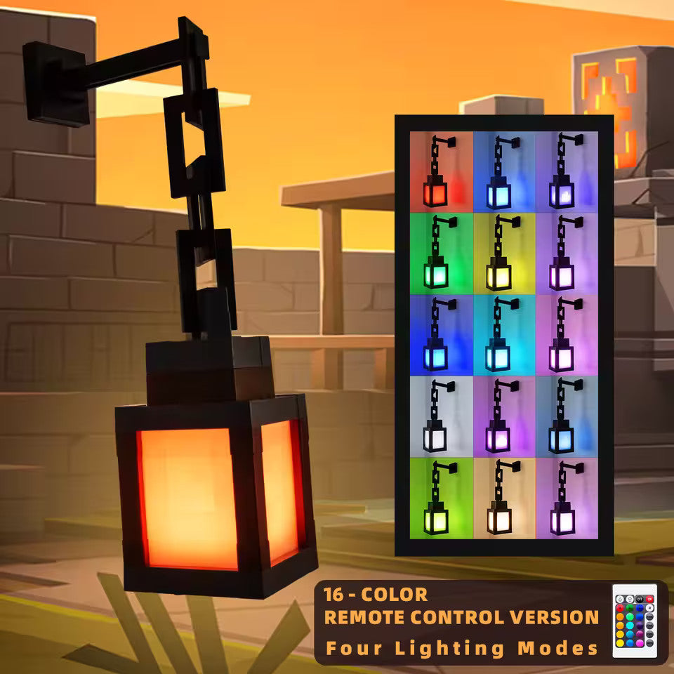 GlowBlock Pixel Lantern – 16 Color LED
